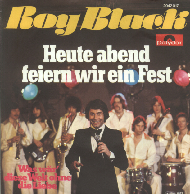 Black Roy - Heute abend feiern wir ein Fest (nur Cover)