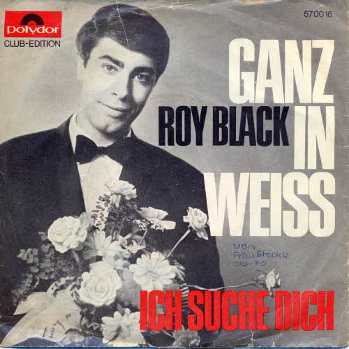 Black Roy - Ganz in weiss (Club Edition)