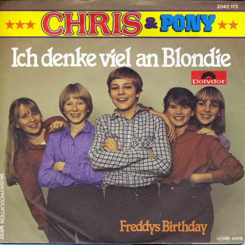 Chris & Pony (Anke Engelke) - Ich denke viel an Blondie