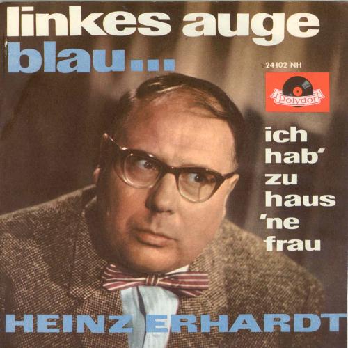 Erhardt Heinz - Linkes Auge blau...