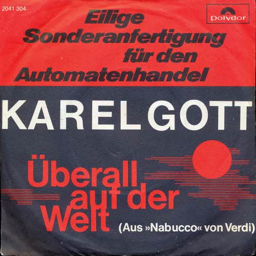 Gott Karel - berall auf der Welt (Automaten-Cover)
