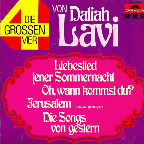 Lavi Daliah - Die grossen Vier - 2