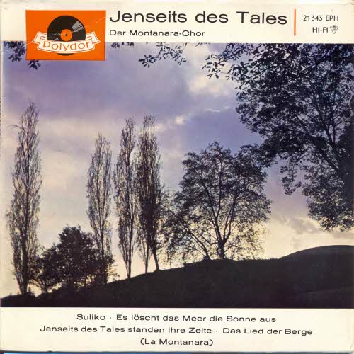Montanara Chor - Jenseits des Tales (EP)