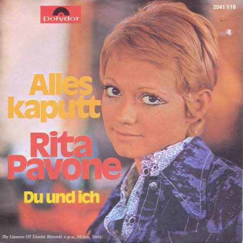 Pavone Rita - Alles kaputt (nur Cover)