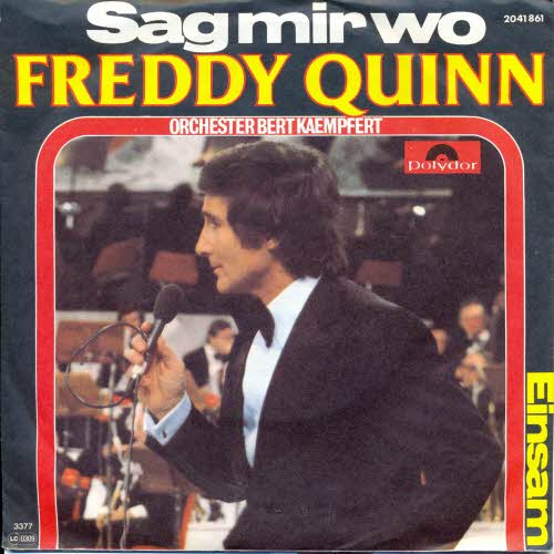 Quinn Freddy - Sag mir wo