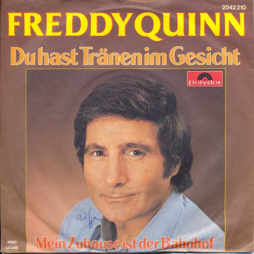 Quinn Freddy - Du hast Trnen im Gesicht (nur Cover)