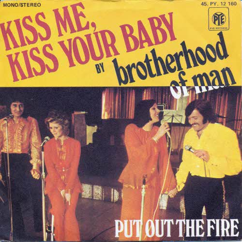 Brotherhood of Man - Kiss me, kiss your baby (UK)