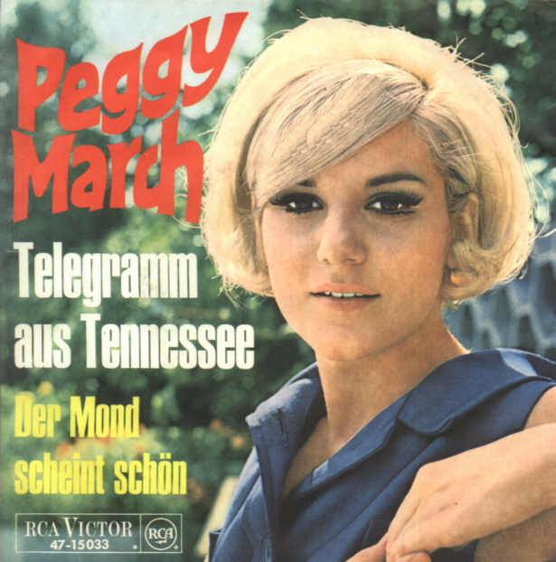 March Peggy - Telegramm aus Tennessee (nur Cover)
