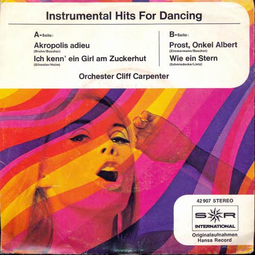 Orchester Carpenter Cliff - Instrumental-Hits for dancing (EP)