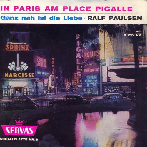 Paulsen Ralf - In Paris am Place Pigalle (SERVAS-Folie)
