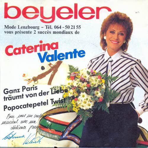 Valente Caterina - Beyeler Werbe-Single