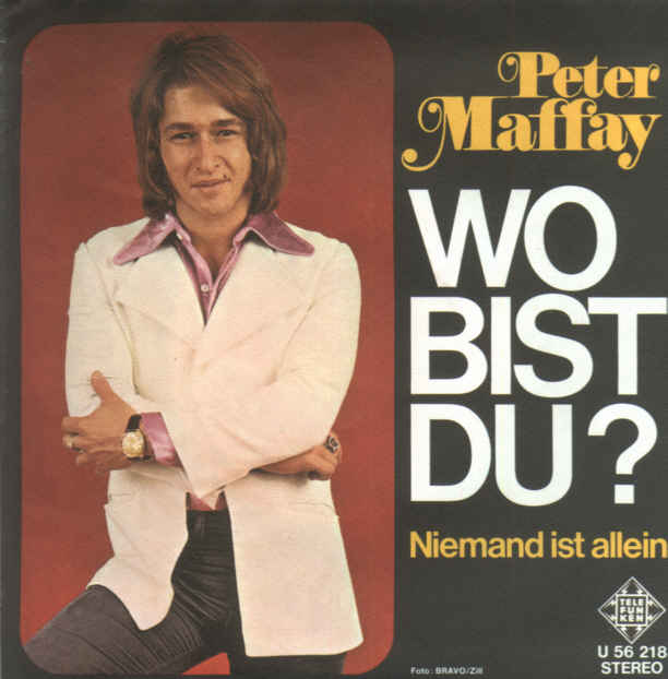 Maffay Peter - Wo bist du ? (nur Cover)