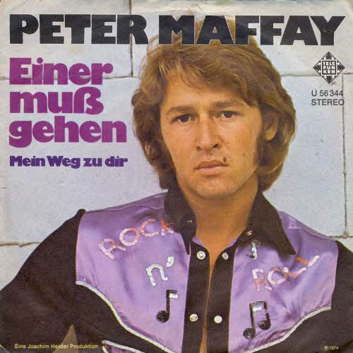 Maffay Peter - Einer muss gehen (nur Cover)