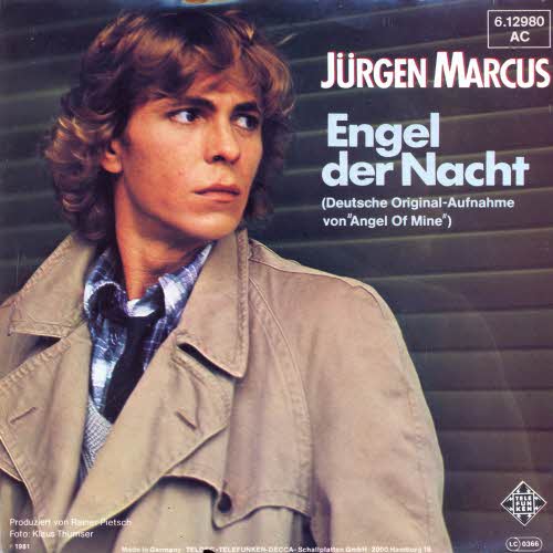 Marcus Jrgen - Frank Duval-Coverversion (nur Cover)