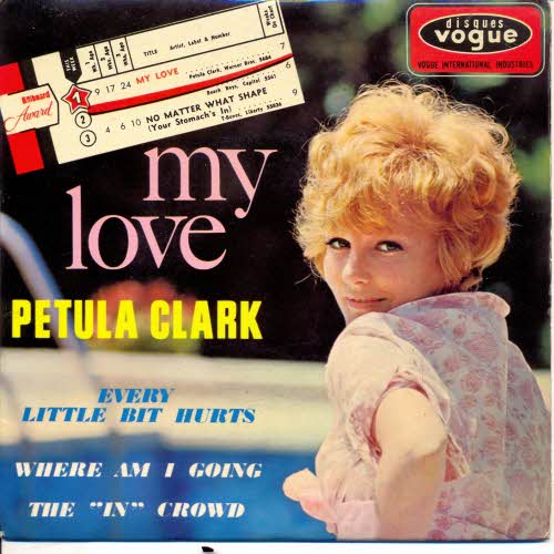 Clark Petula - My love (EP-FR)