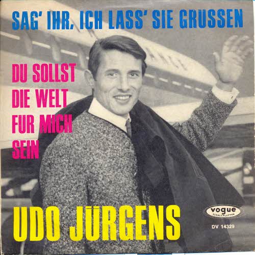 Jrgens Udo - Sag' ihr, ich lass' sie grssen (nur Cover)